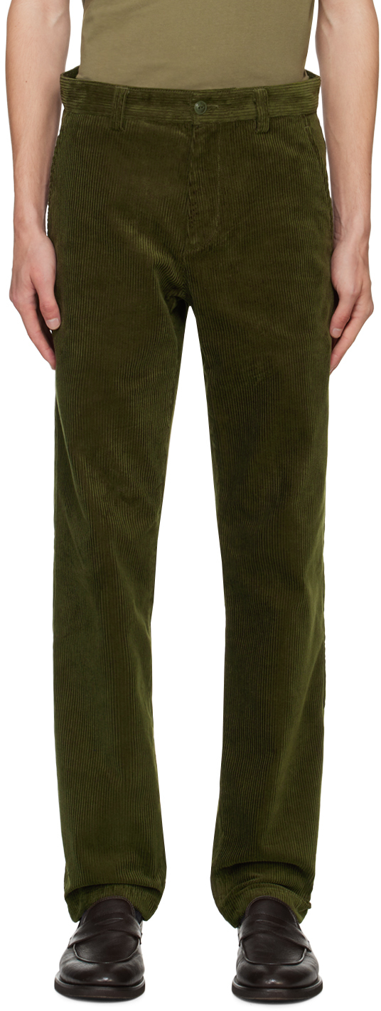 A. P.C. Khaki Constantin Trousers