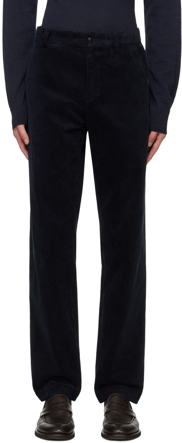 A. P.C. Navy Constantin Trousers