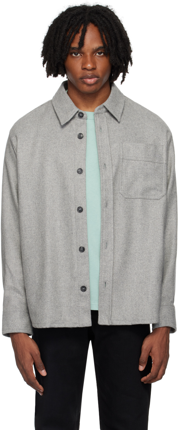 A. P.C. Gray Basile Shirt