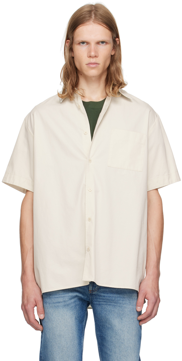 A. P.C. Beige Ralph Shirt