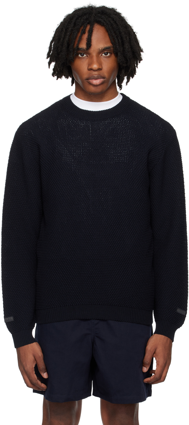 A. P.C. Navy JJJJound Edition Sweater