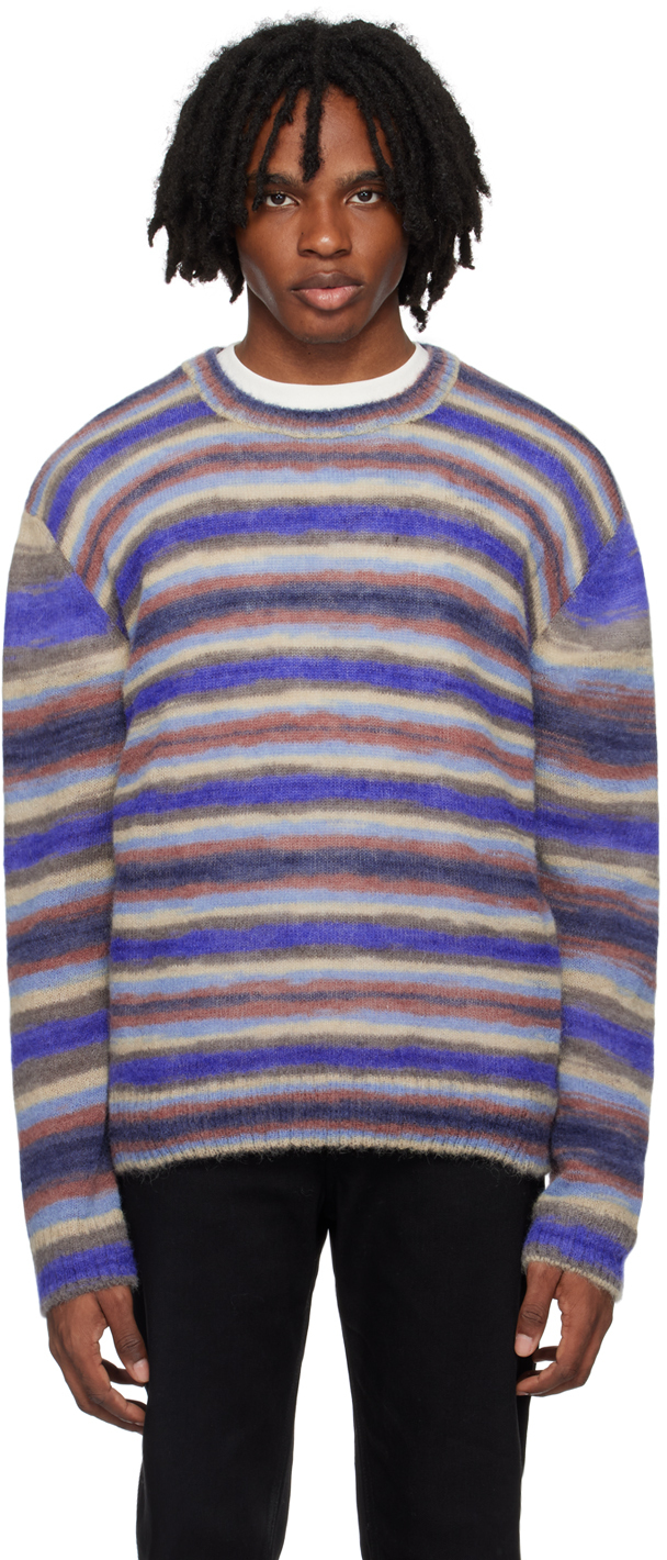Shop Apc Blue Bryce Sweater In Iaa Blue