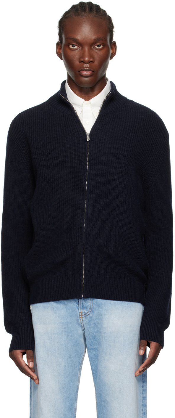 【関税込み】A.P.C. ネイビー Heath セーター Navy Heath Sweater by A.P.C. on Sale