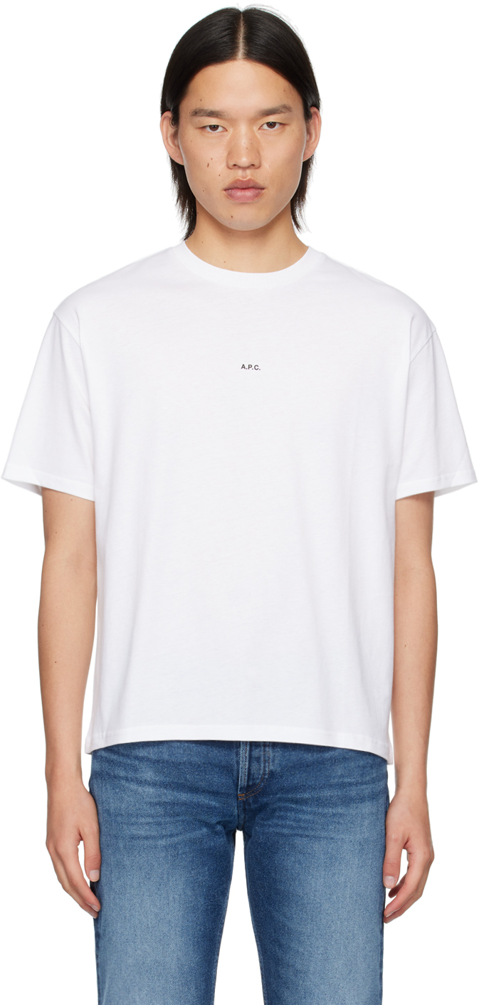 A.p.c. t-shirts for Men | SSENSE