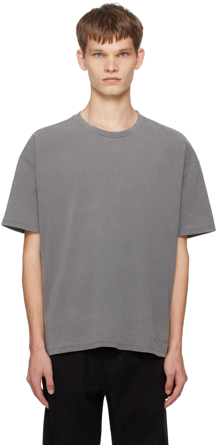 A. P.C. Gray Tame Impala Edition Floater T-Shirt