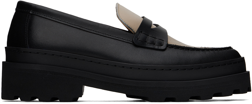 a. p.c. black clem 2.0 loafers