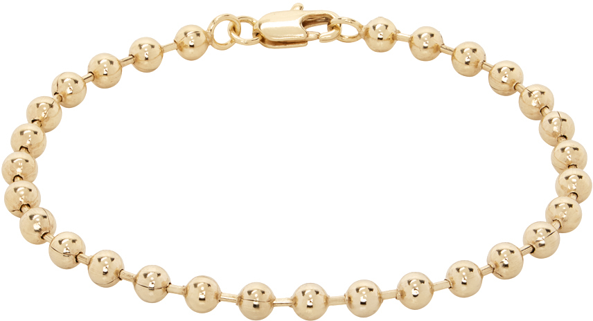 Gold Ball Chain Bracelet