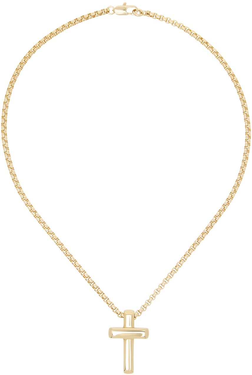 Gold Cecilia Pendant Necklace