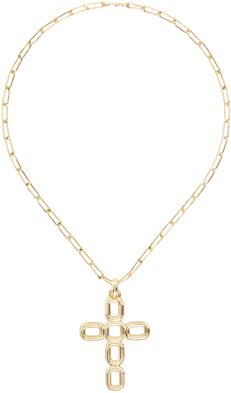 Gold Luciana Pendant Necklace