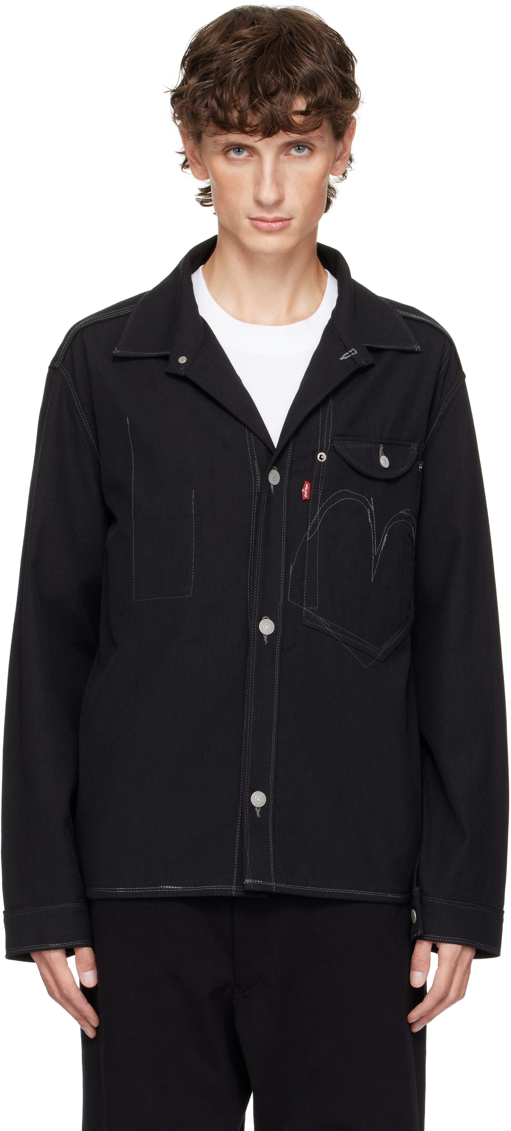 JUNYA WATANABE BLACK LEVI'S EDITION SHIRT 