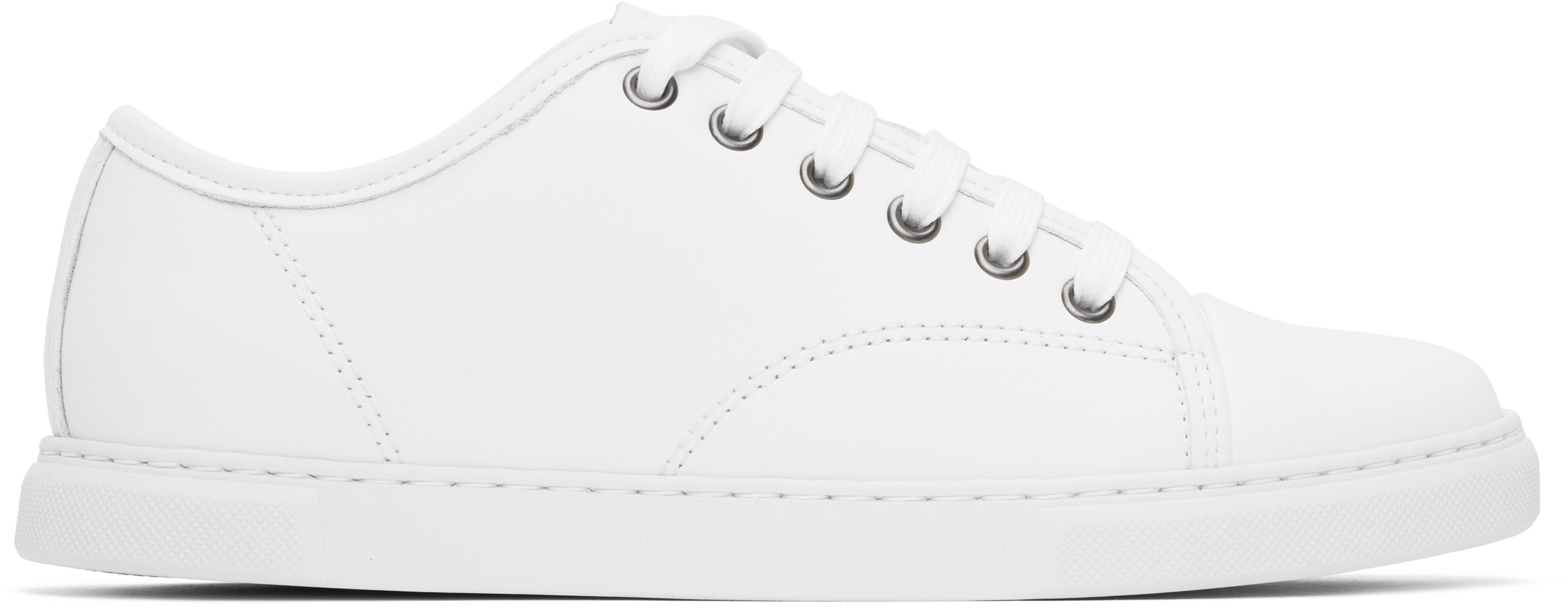 White DBB1 Leather Sneakers