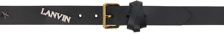 Black Future Edition Leather Pin Belt