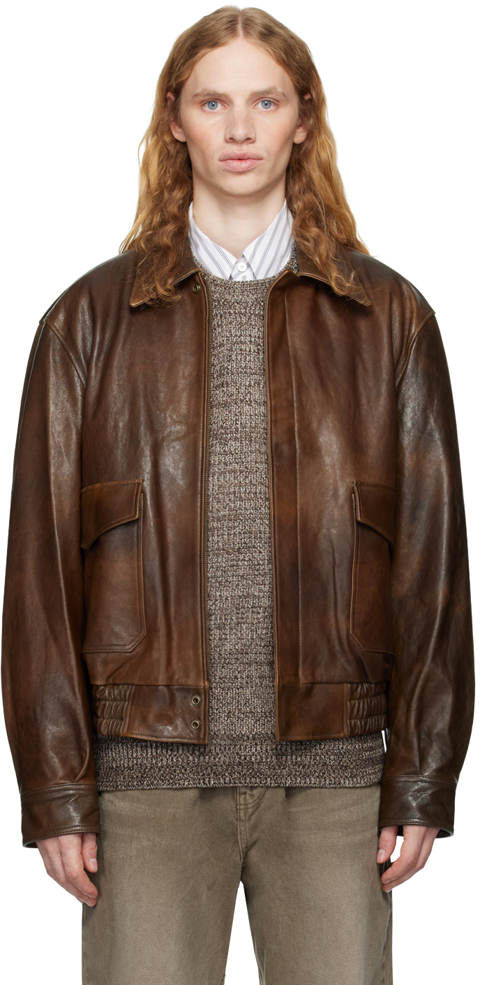 Brown A-2 Leather Jacket