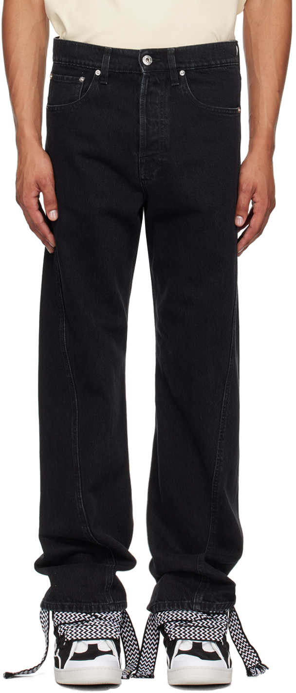 【関税込み】lanvin Twisted jeans Lanvin Twisted Jeans | Blue | FARFETCH