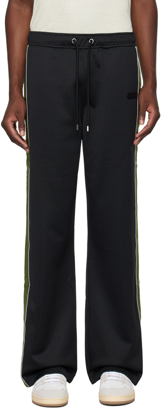 Black Stripe Sweatpants