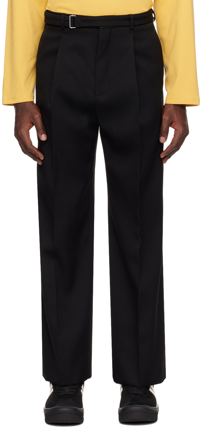 Lanvin Black Future Edition Trousers In 10 Black