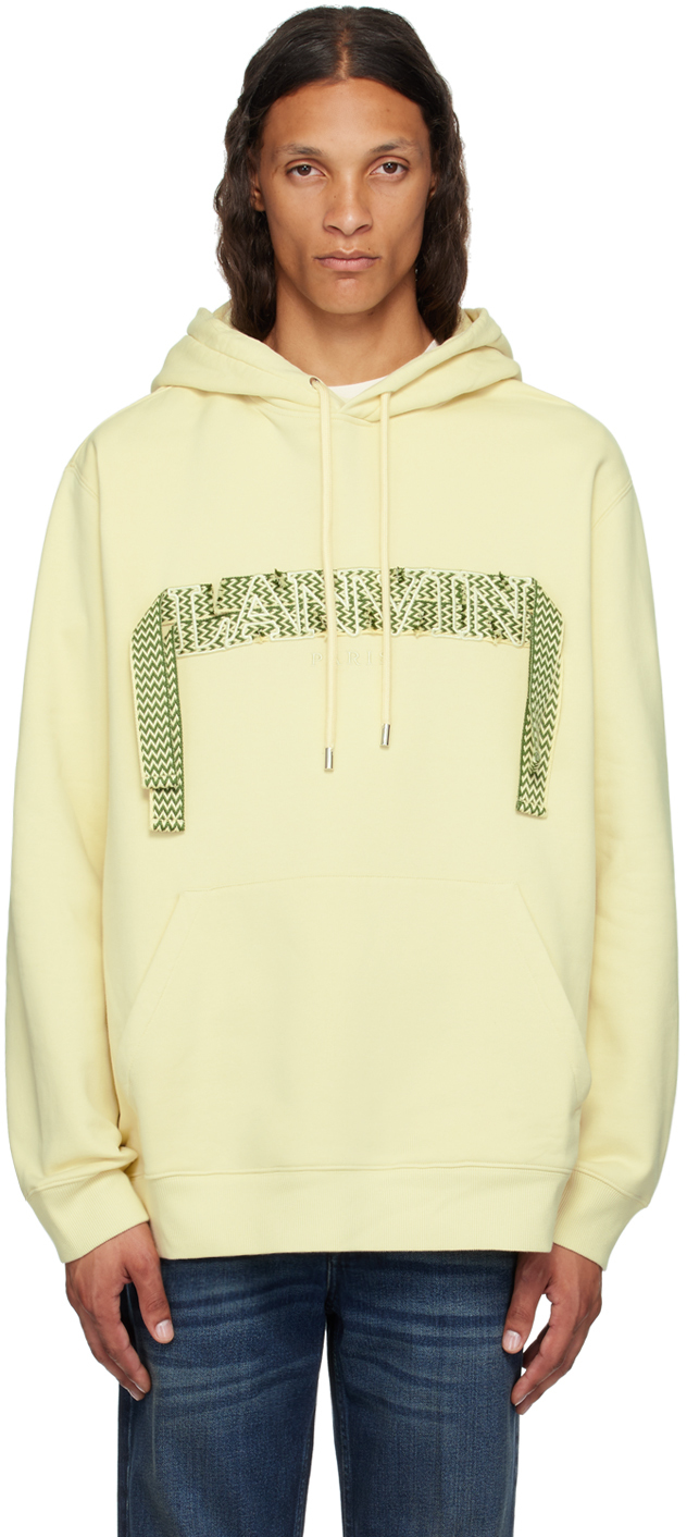 Yellow Curb Lace Hoodie