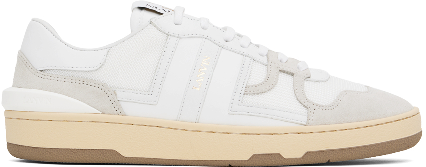 【関税込み】Lanvin ホワイト Clay メッシュ スニーカー Lanvin Clay メッシュスニーカー | ホワイト | FARFETCH JP