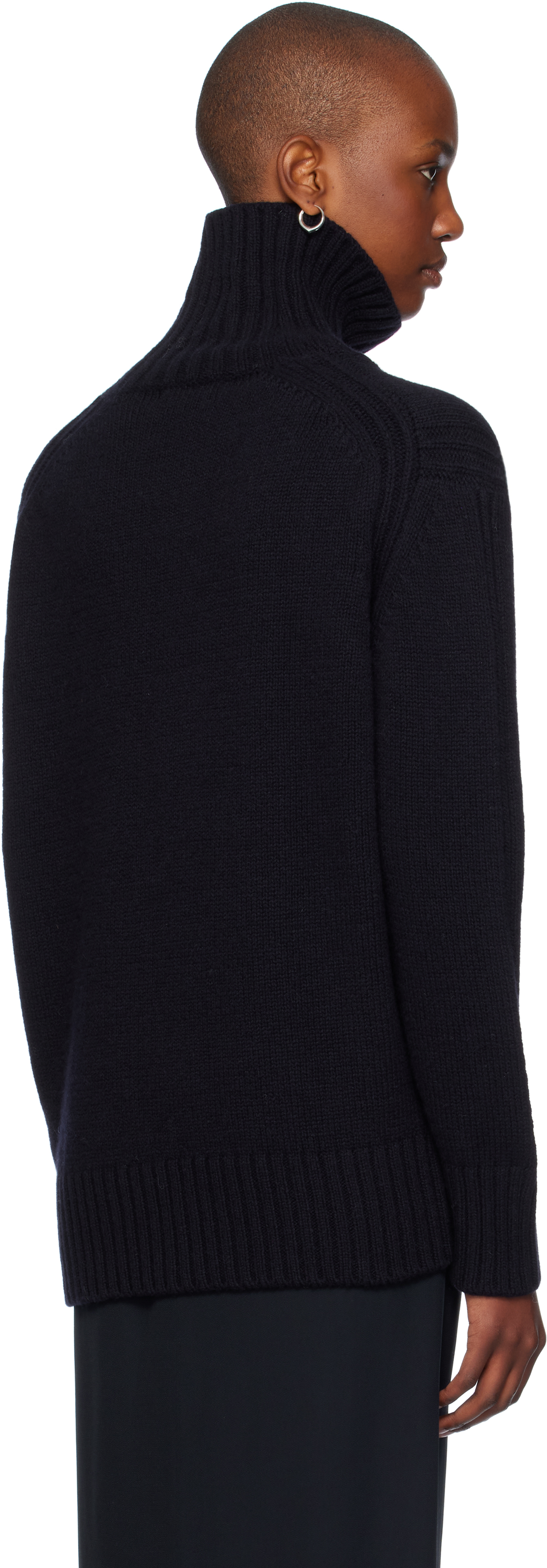 AND-DAUGHTER NAVY FINTRA TUNIC TURTLENECK 