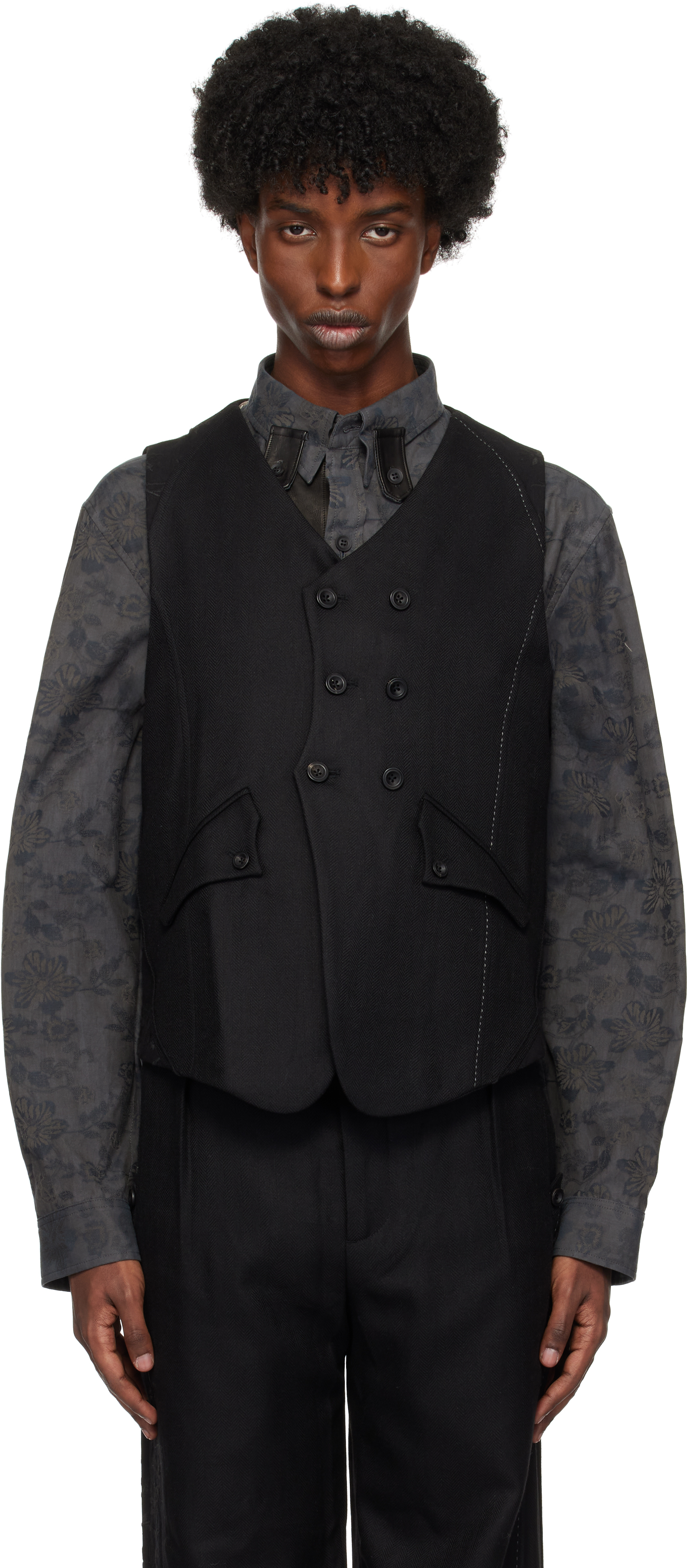 Professor. E Black E Waistcoat