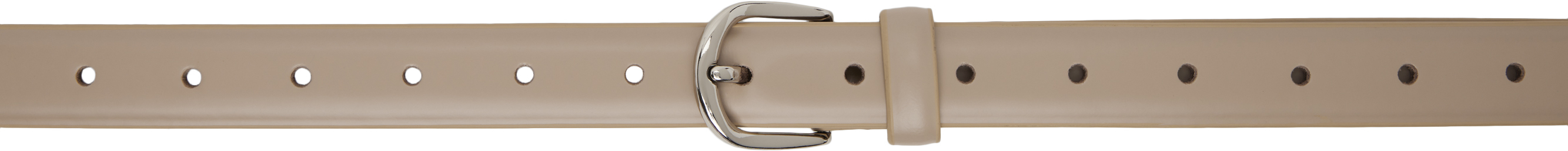 Shop Galilee-by-sea Beige Walcott Belt