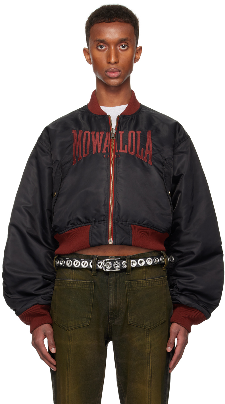 Black Tyson Reversible Bomber Jacket