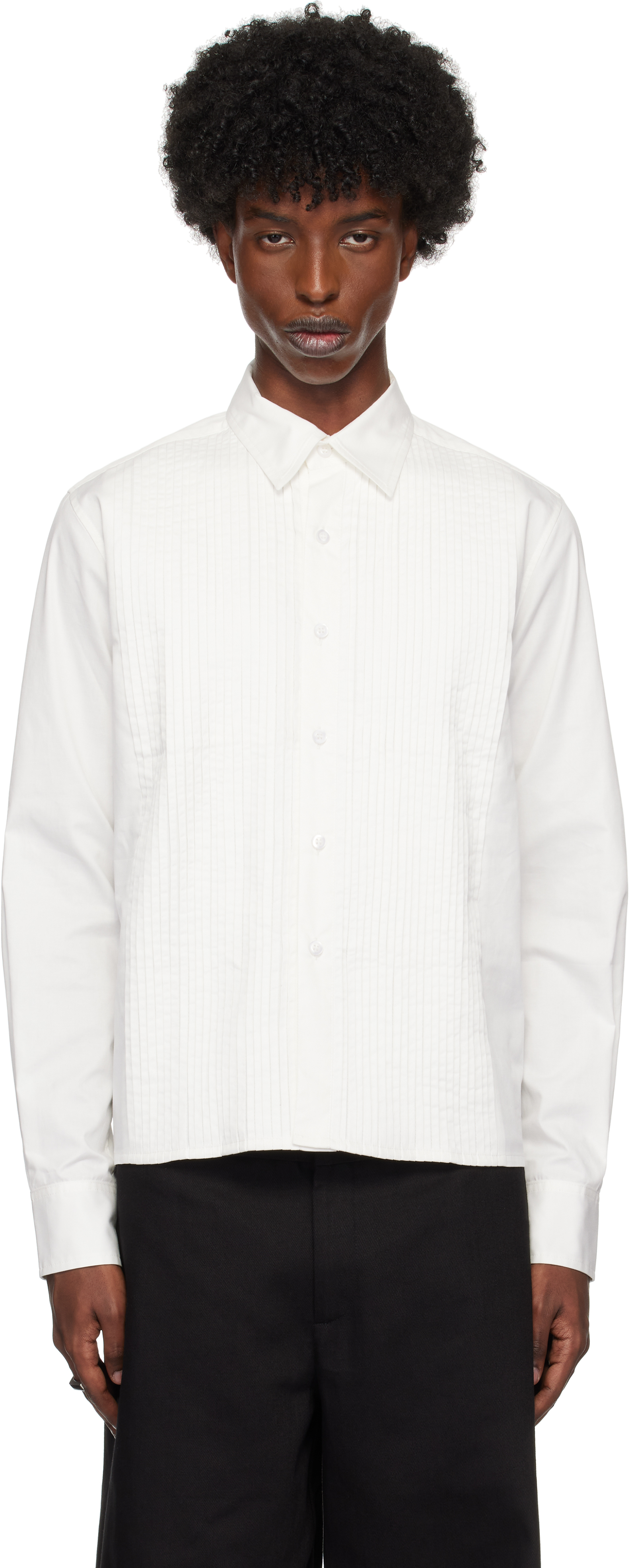 White Evening Dress Shirt