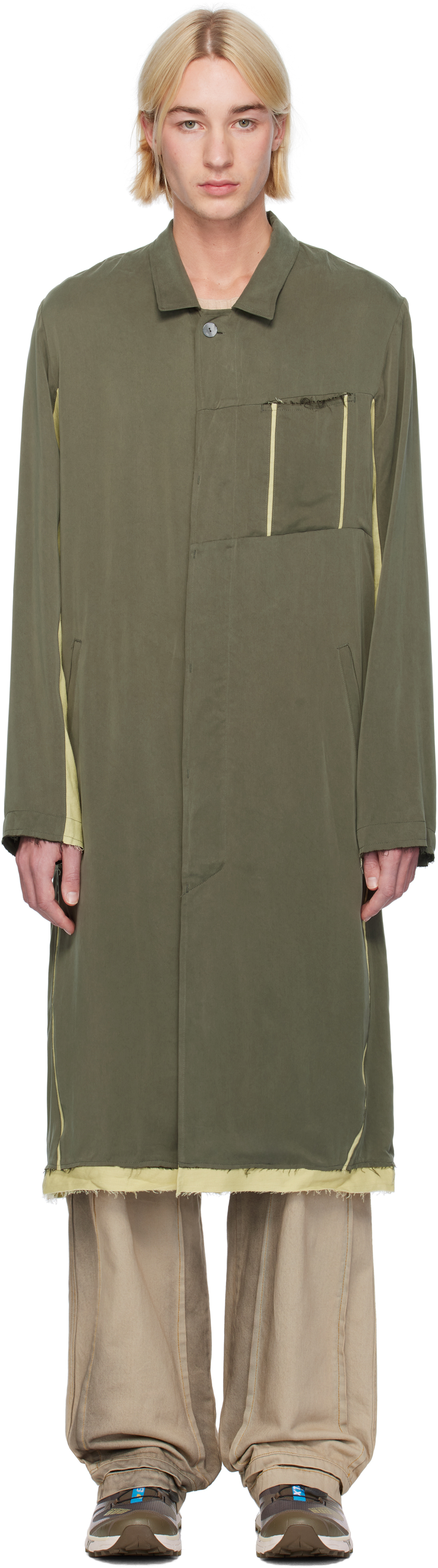 Khaki EP.6 01 Shirt Coat