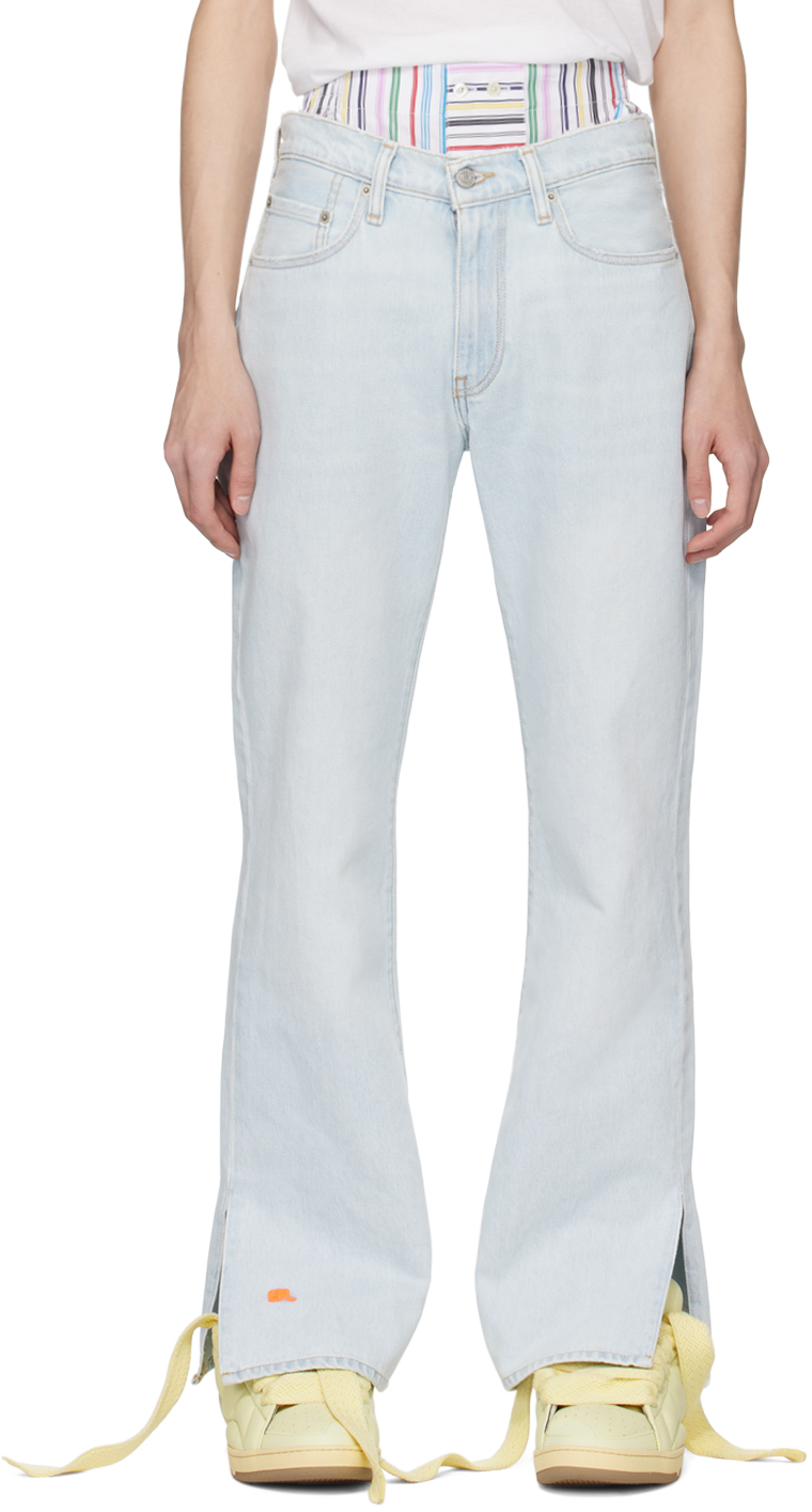 Blue Levi's Edition Jeans by ERL on Sale