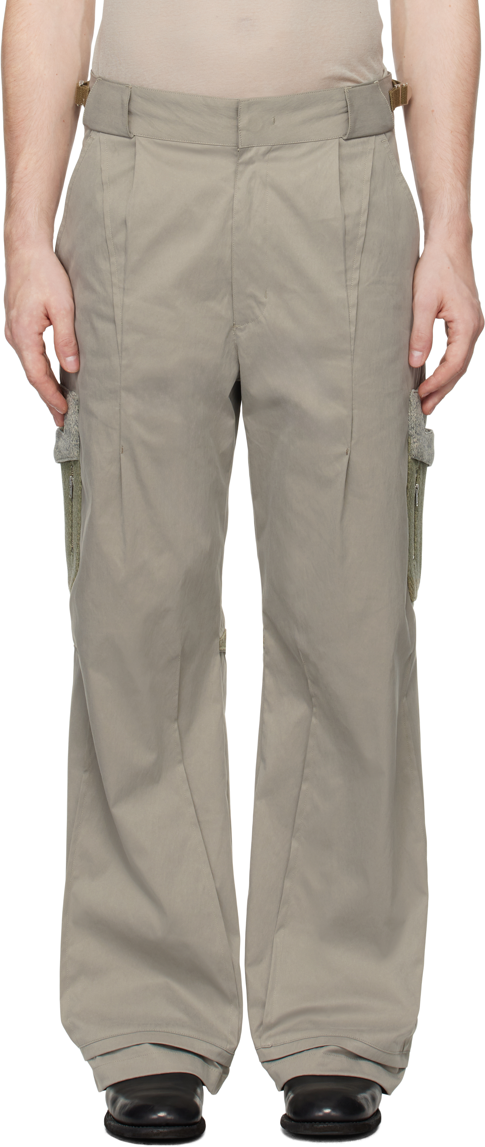 Shop Xlim Khaki Ep.6 03 Cargo Pants In Olive