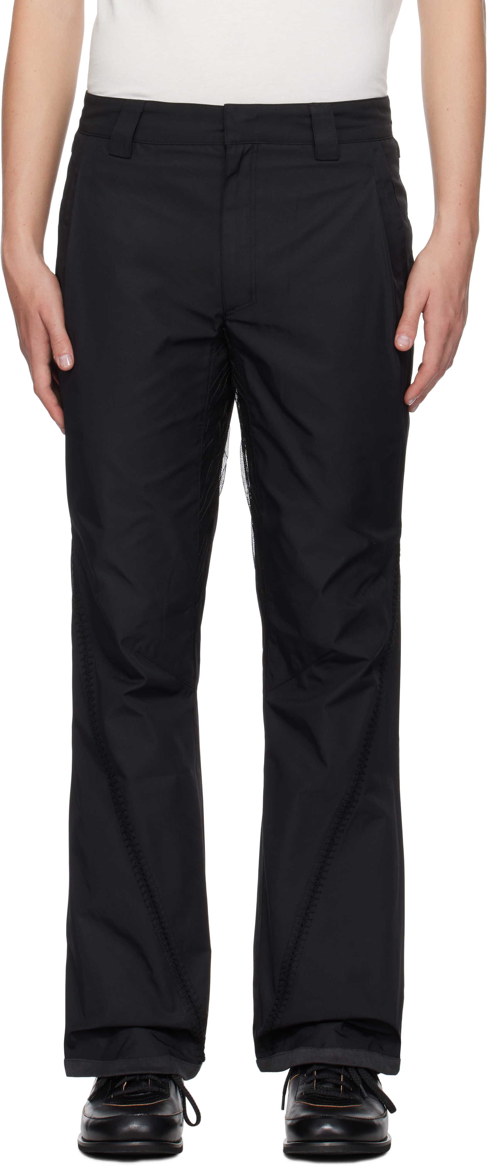 Shop Xlim Black Ep.6 07 Trousers