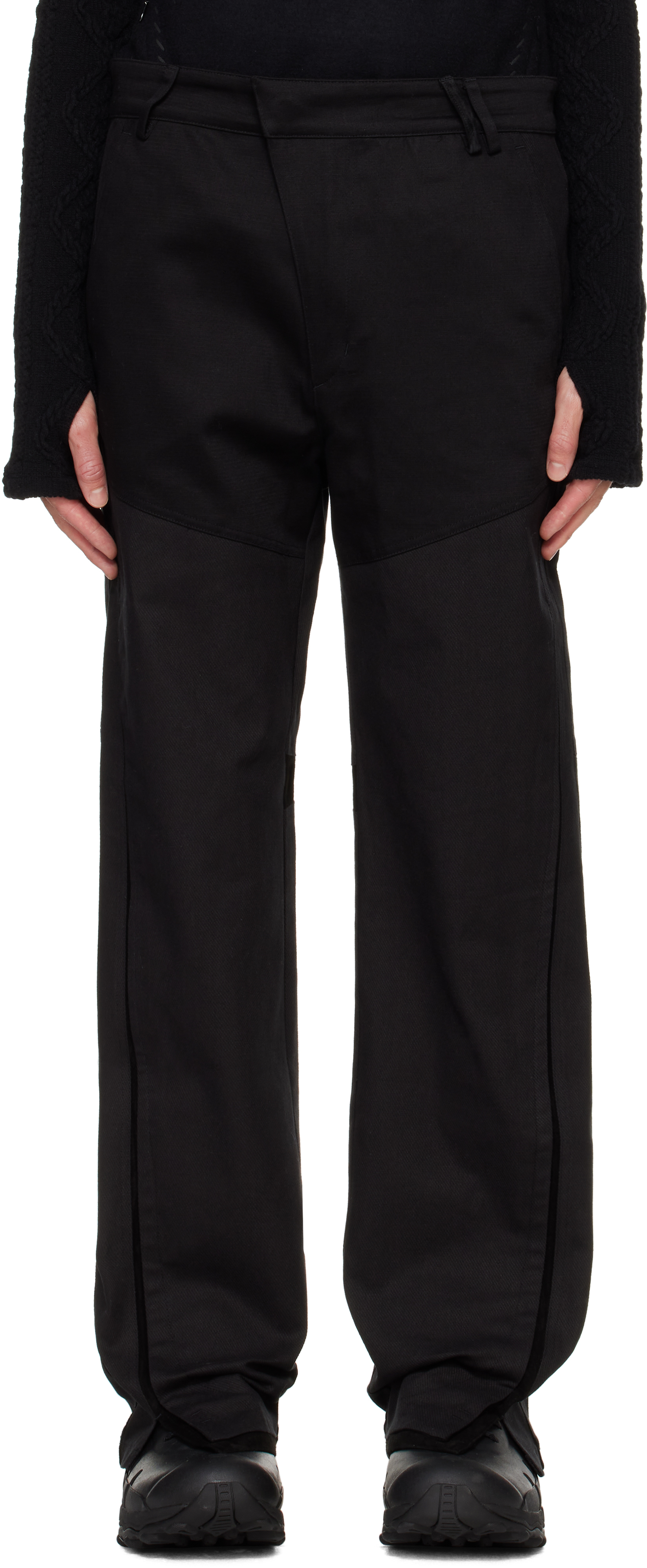 Shop Xlim Black Ep.6 05 Trousers