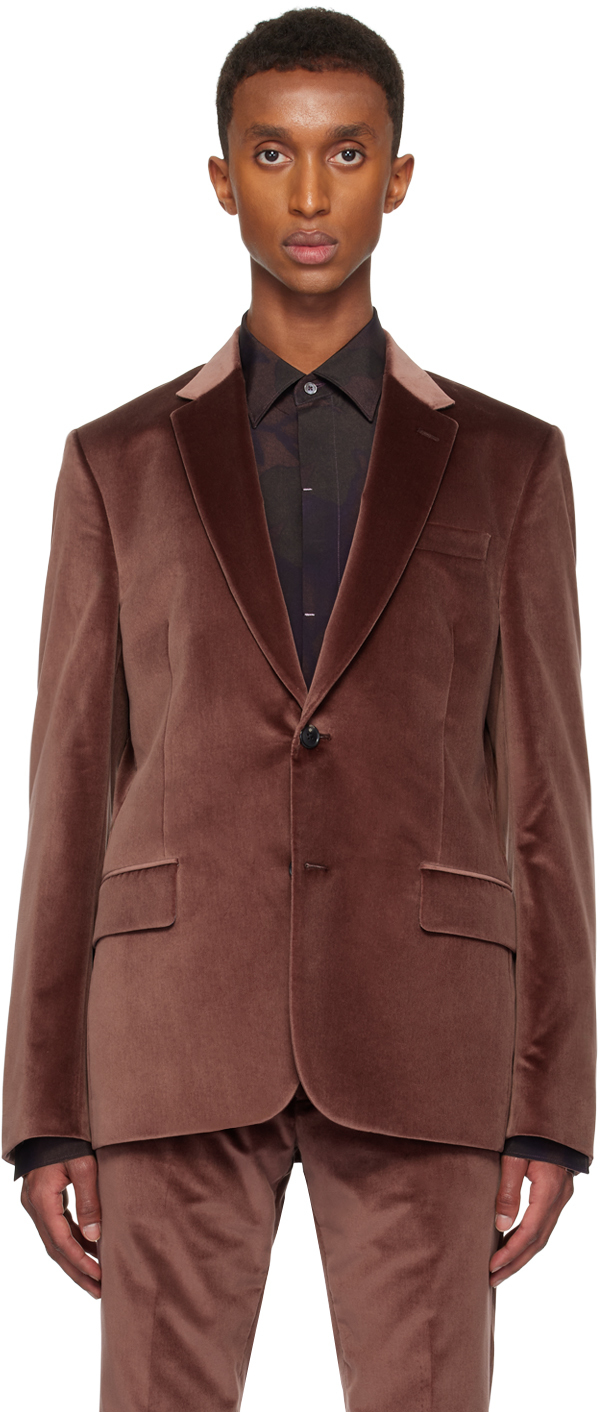 Burgundy 'The Soho' Blazer