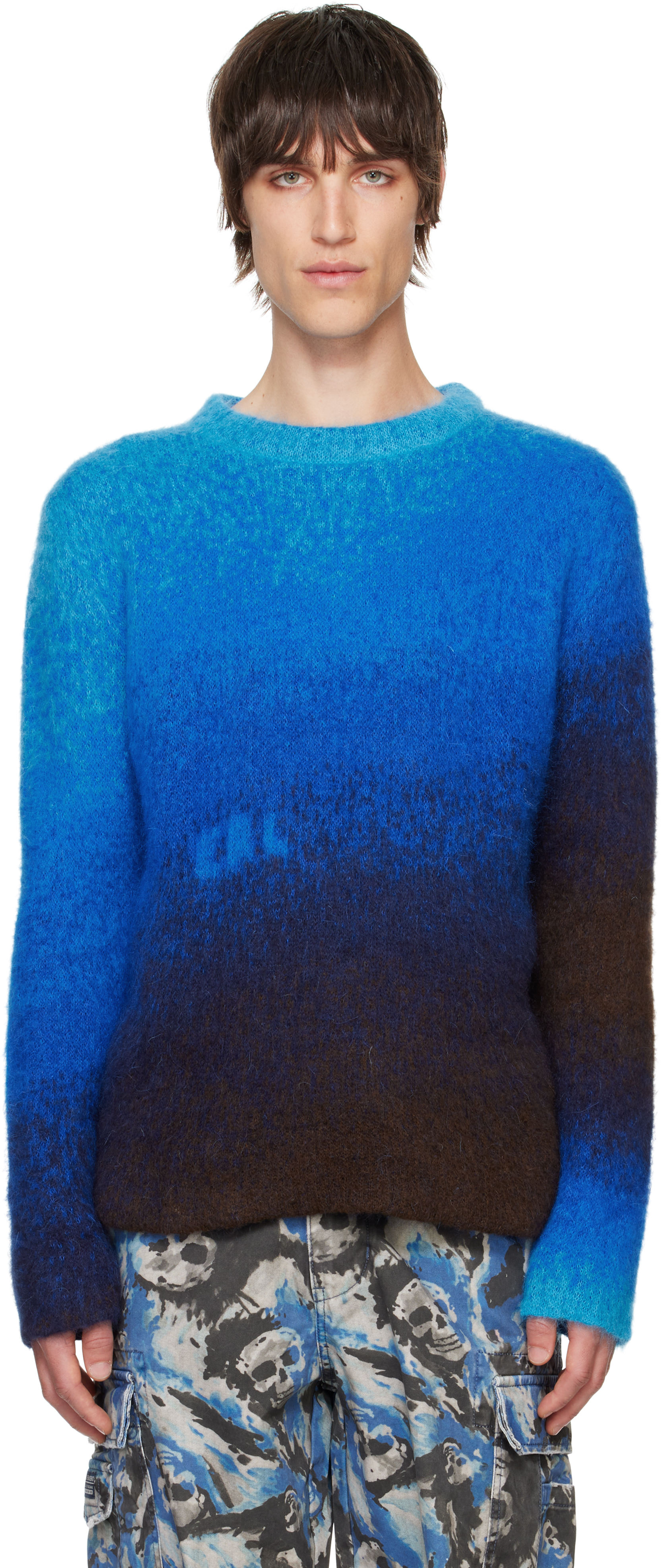 Blue Gradient Sweater