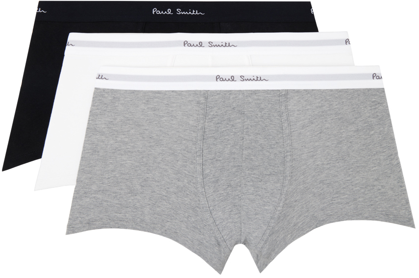 Three-Pack Multicolor Boxer Briefs