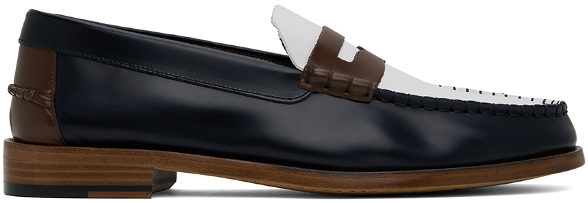 Navy Lido Loafers