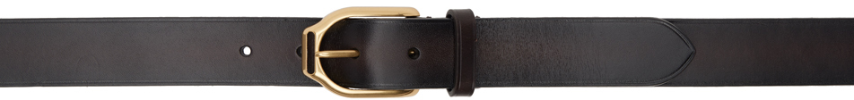 Brown Welington Vachetta Leather Belt