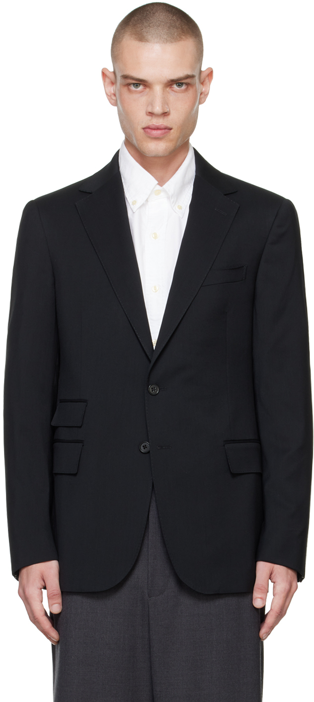 Black Wool Suit