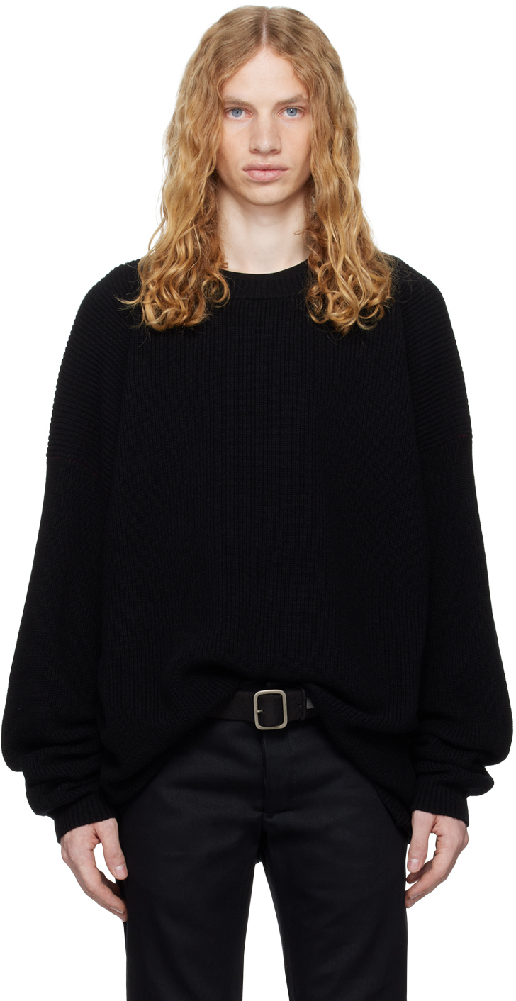 Black Wool Sweater