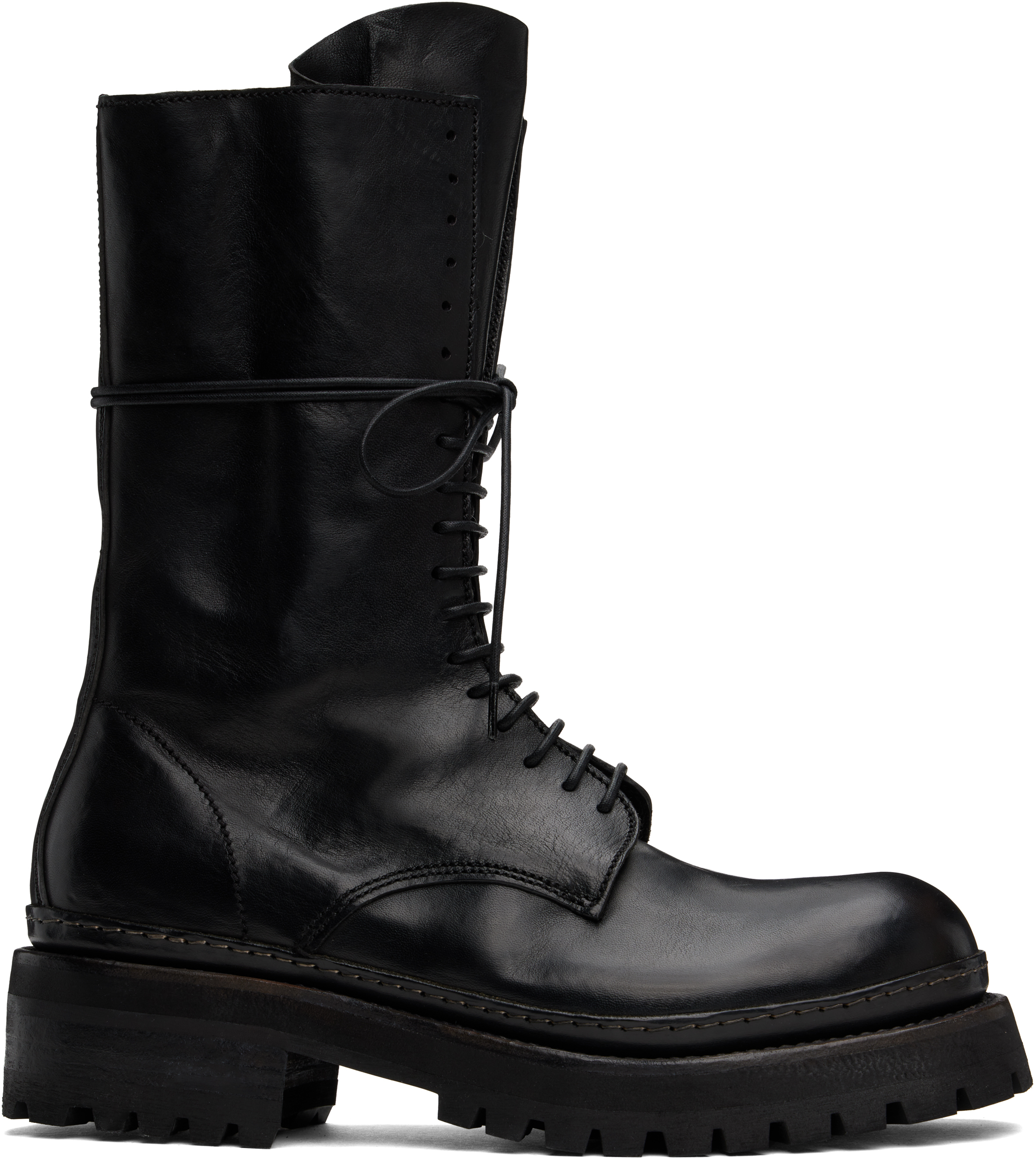 Shop A Diciannoveventitre Black Luke High Boots