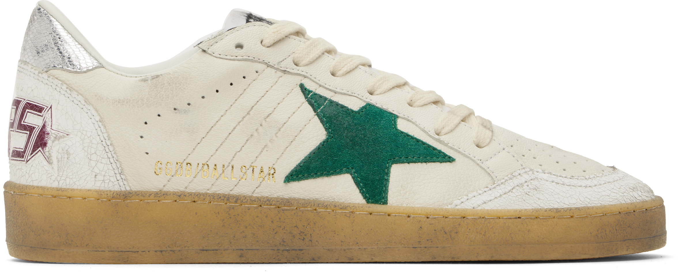 White Ball Star Sneakers