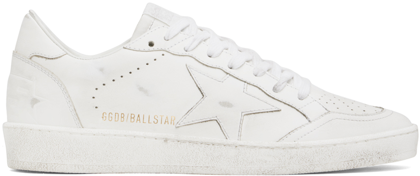 White Ball Star Sneakers