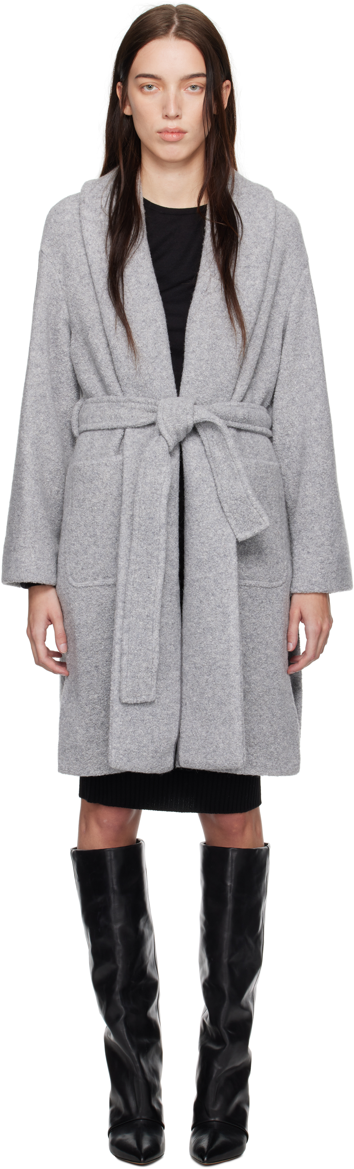 Gray Dafne Coat