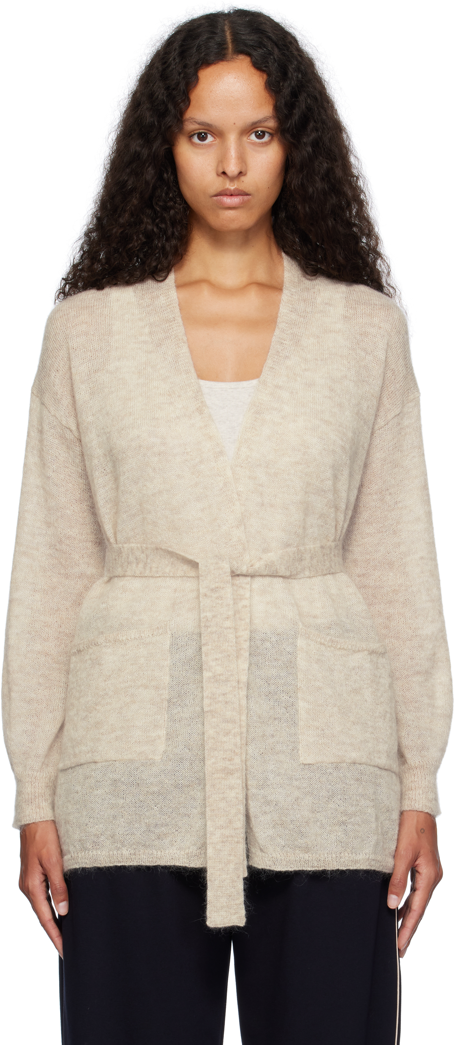 Beige Visino Cardigan