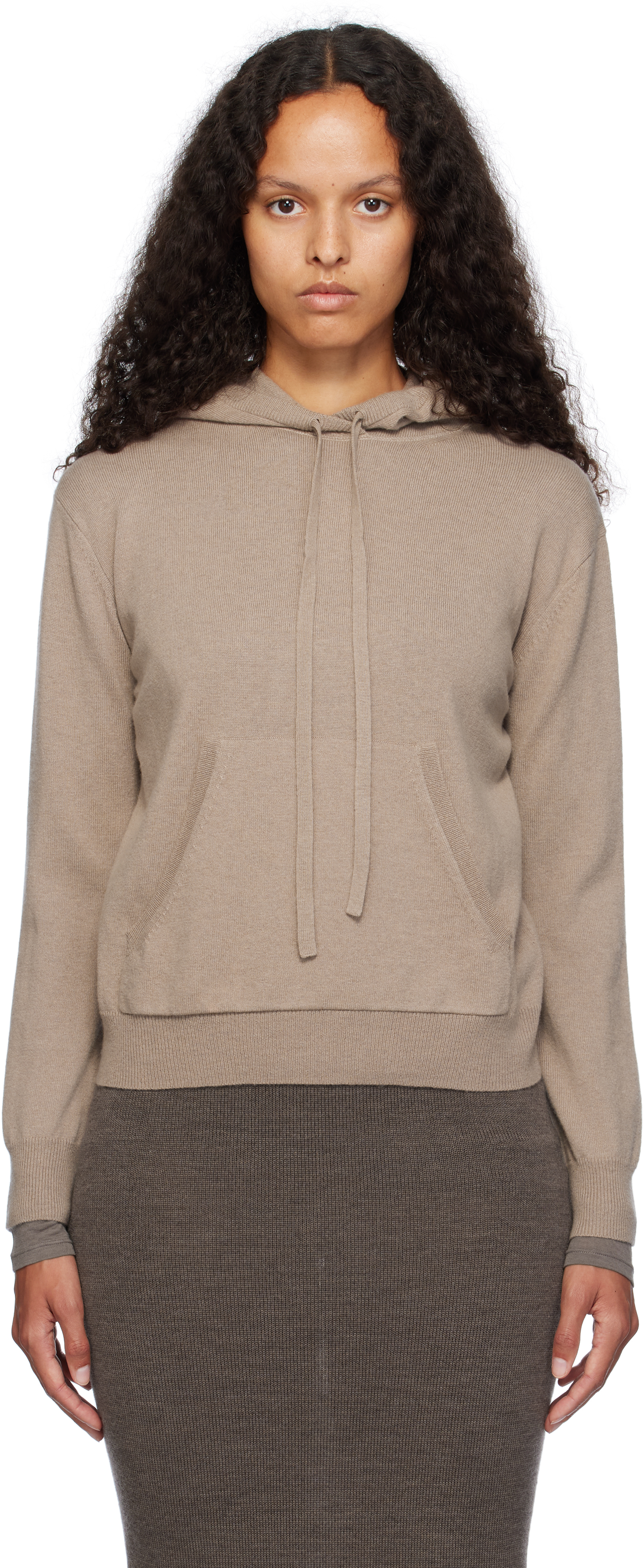 Taupe Tenente Hoodie