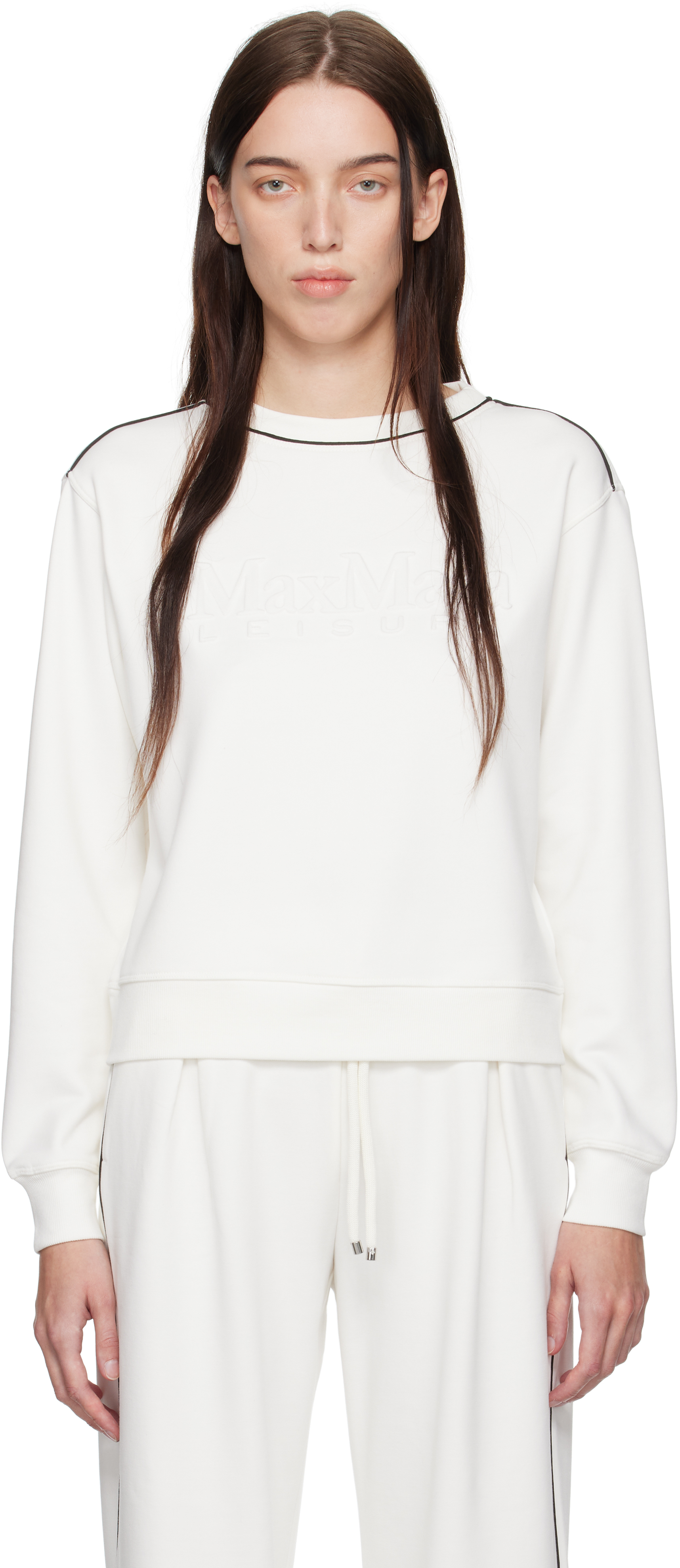 White Mincio Sweatshirt