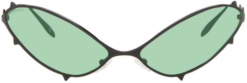 SSENSE Exclusive Black Metal Spike Sunglasses
