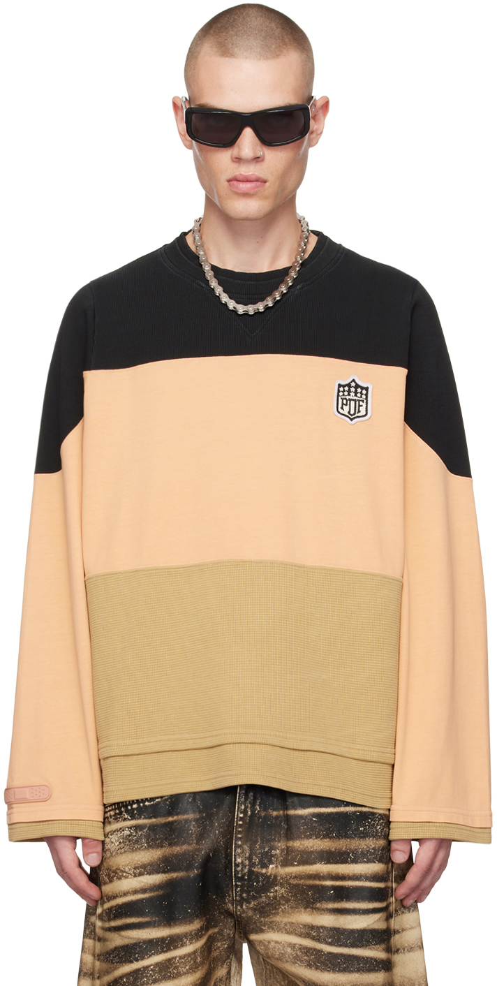 Shop Pdf Orange Samir Nfl T-shirt In Peach