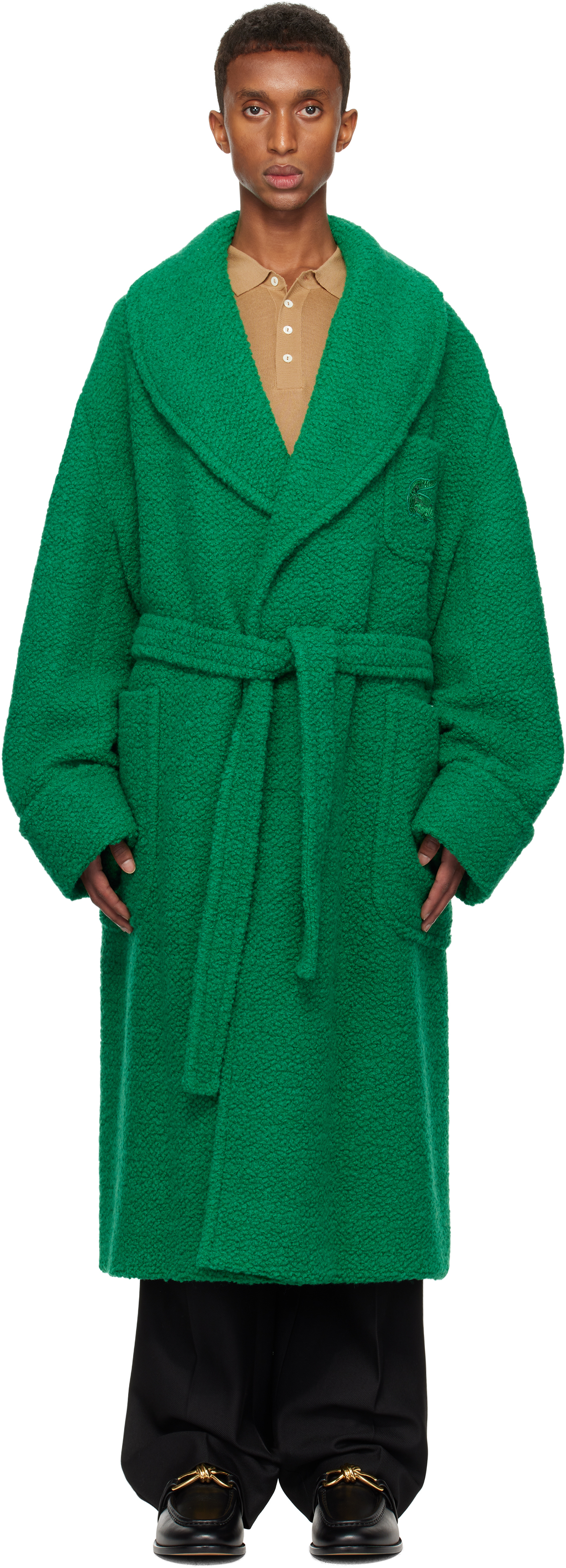 Green Oversized Coat