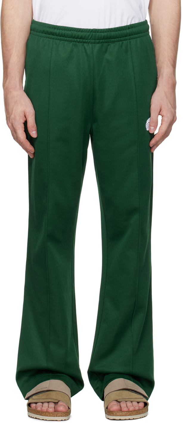 Shop Lacoste Green Clot Edition Track Pants In 132